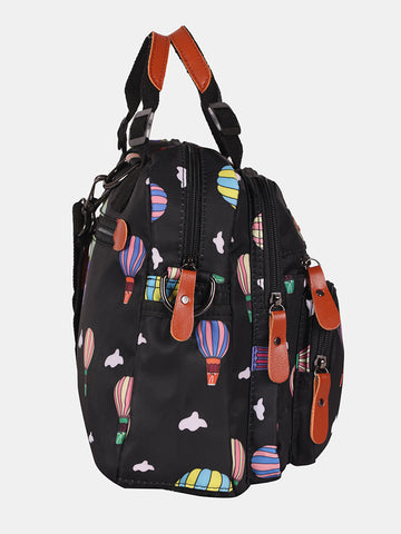 Flying Dream Mini Diaper Backpack- Black