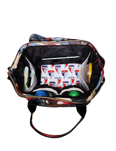 Quirky but Feathery Diaper Case Bag