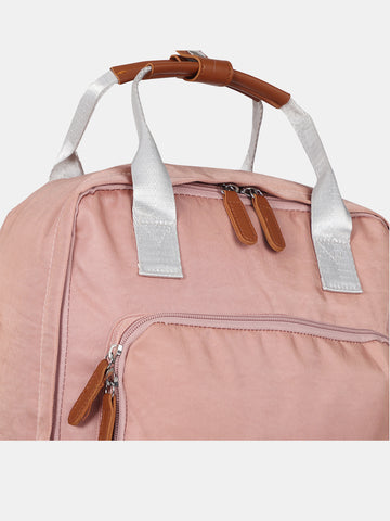 Pretty Pastel Peach Diaper Bag