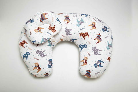 Animal Printed Baby Feeding Pillow