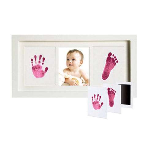 Tiny ideas Baby hand /foot print ink frame (Pink ink)