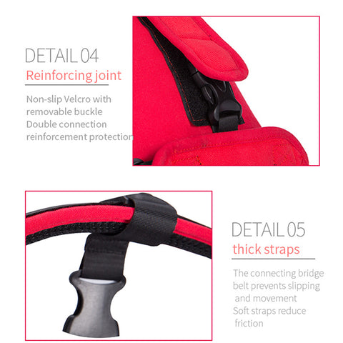 Hang in There Baby Seat Carrier (red)