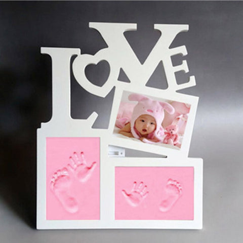 Impressions - Love Themed Clay Frame (Pink)